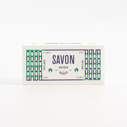 PACK 3 SAVONS QUOTIDIENS