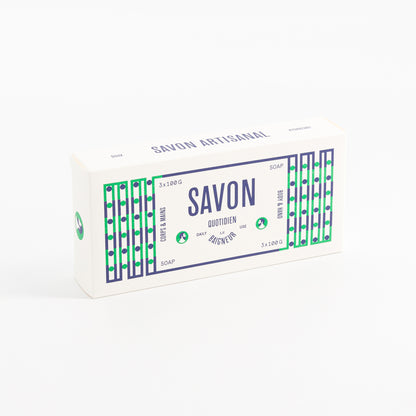 PACK 3 SAVONS QUOTIDIENS