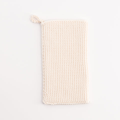 PETIT GANT DE TOILETTE - ECRU