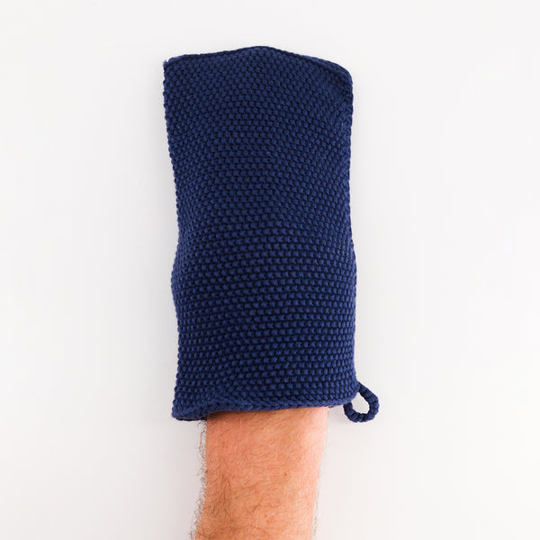 GANT DE TOILETTE DANOIS - BLEU MARINE