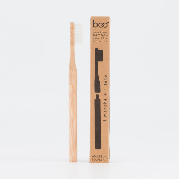 BROSSE A DENTS SOUPLE - TETES INTERCHANGEABLES