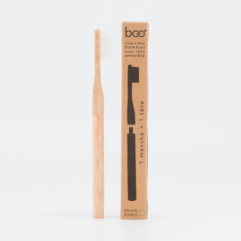 BROSSE A DENTS SOUPLE - TETES INTERCHANGEABLES