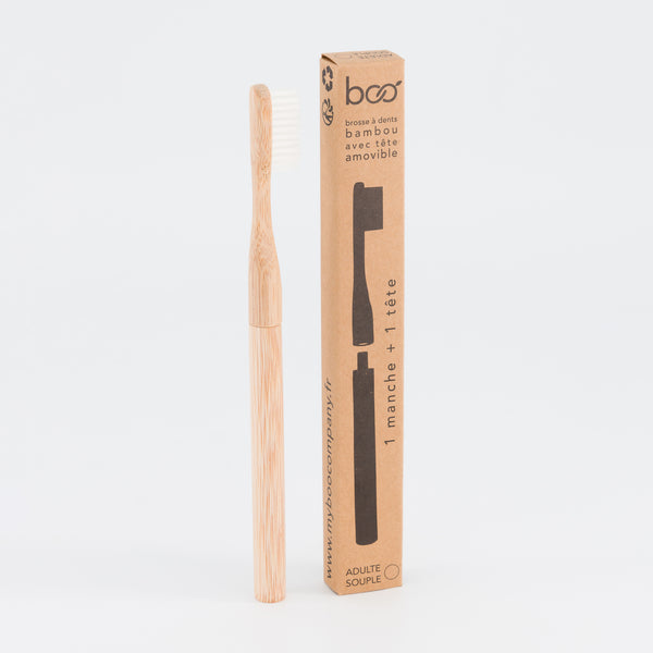BROSSE A DENTS SOUPLE - TETES INTERCHANGEABLES