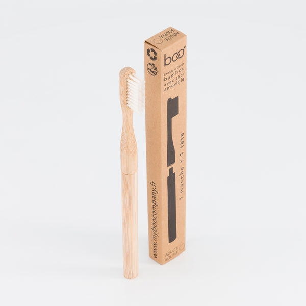 BROSSE A DENTS SOUPLE - TETES INTERCHANGEABLES