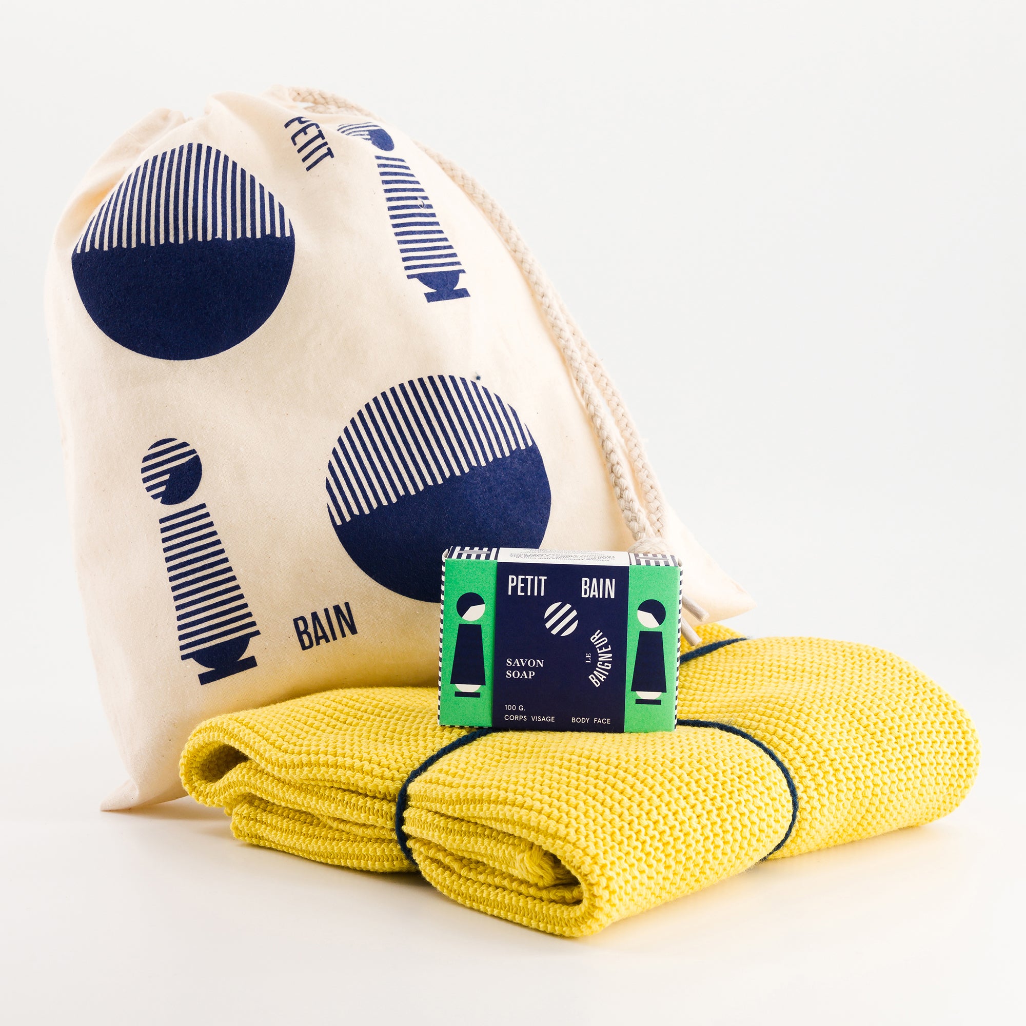 COFFRET PETIT BAIN - JAUNE