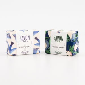 DUO SAVON BLEU + SAVON VERT