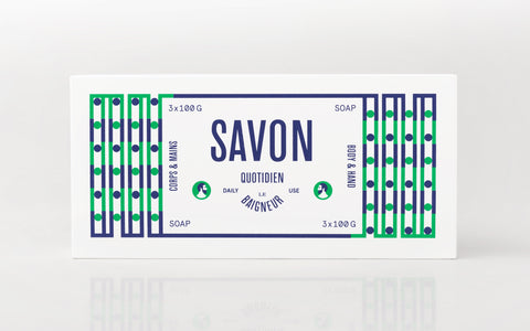 PACK 3 SAVONS QUOTIDIENS