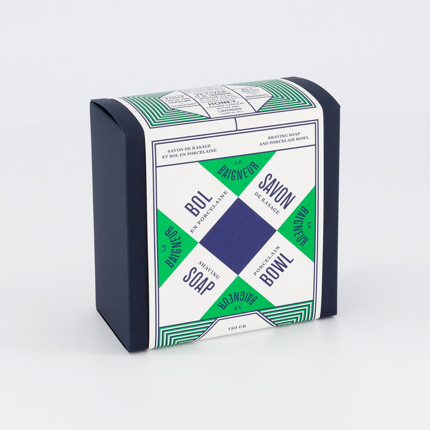 PACK BOL EN PORCELAINE + SAVON DE RASAGE