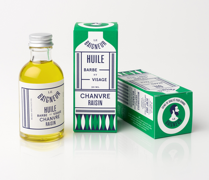 HUILE CHANVRE RAISIN