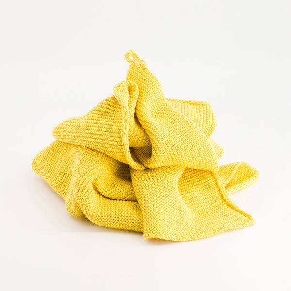 SERVIETTE PETIT BAIN - JAUNE MIMOSA