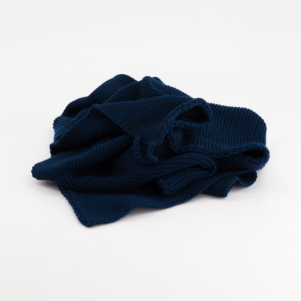 SERVIETTE PETIT BAIN - BLEU MARINE