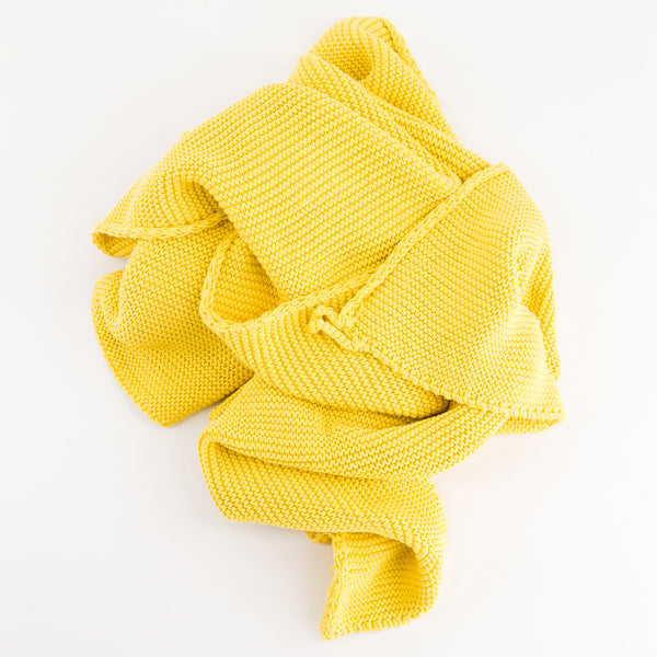 SERVIETTE PETIT BAIN - JAUNE MIMOSA