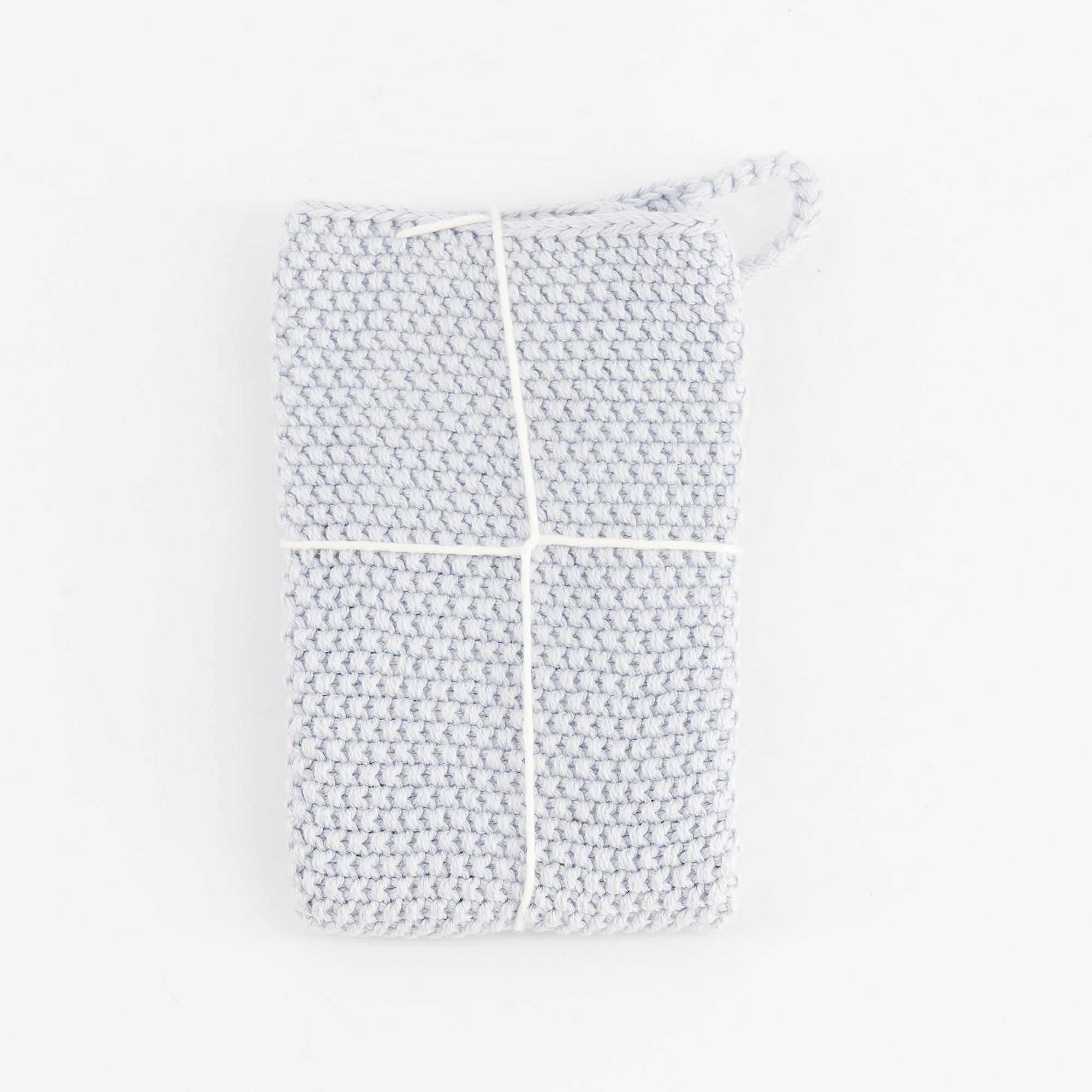 CARRE DE TOILETTE DANOIS - BLEU CIEL