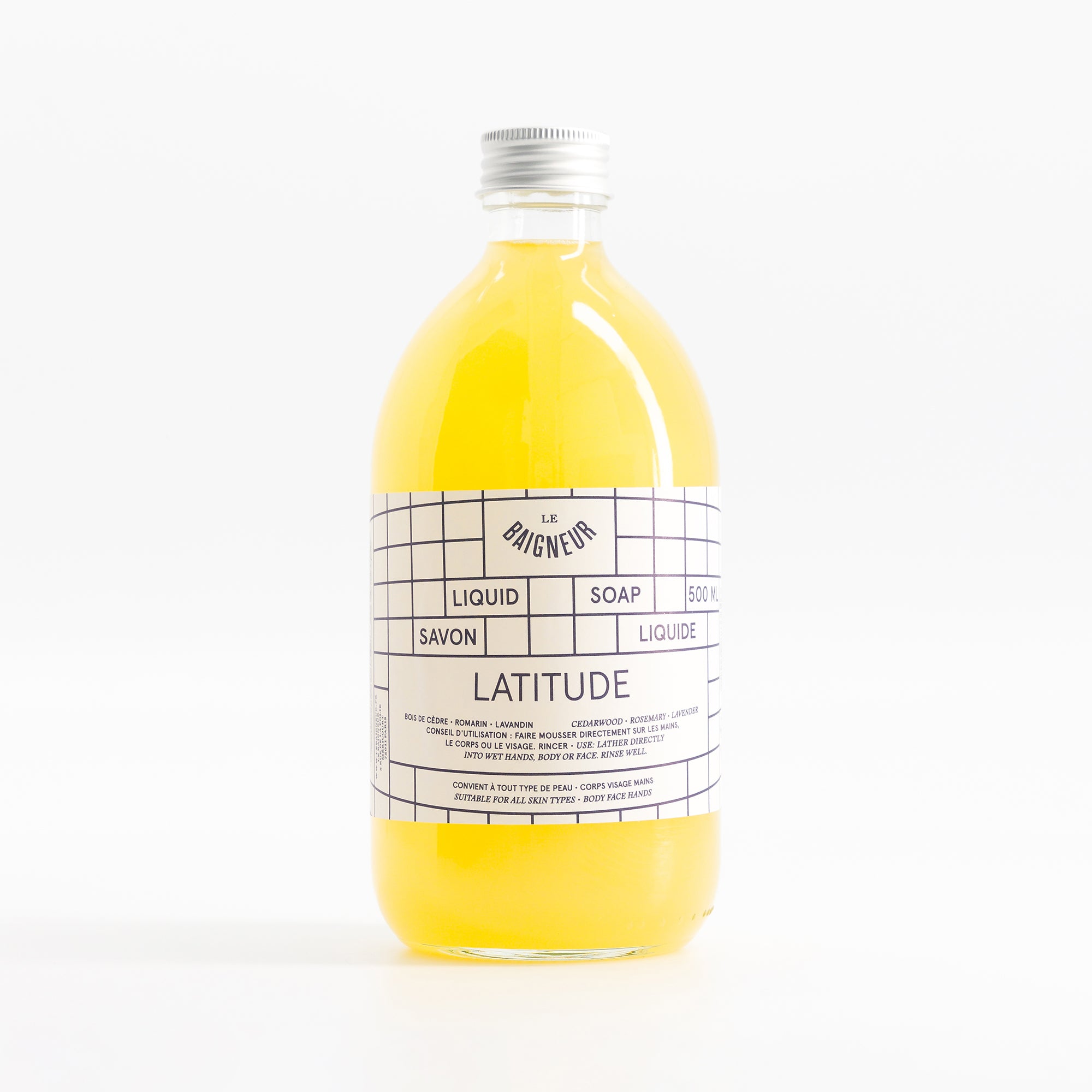 SAVON LIQUIDE LATITUDE      1 Litre - format recharge