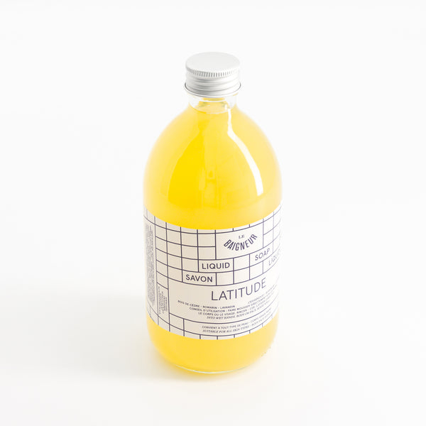 SAVON LIQUIDE LATITUDE      1 Litre - format recharge