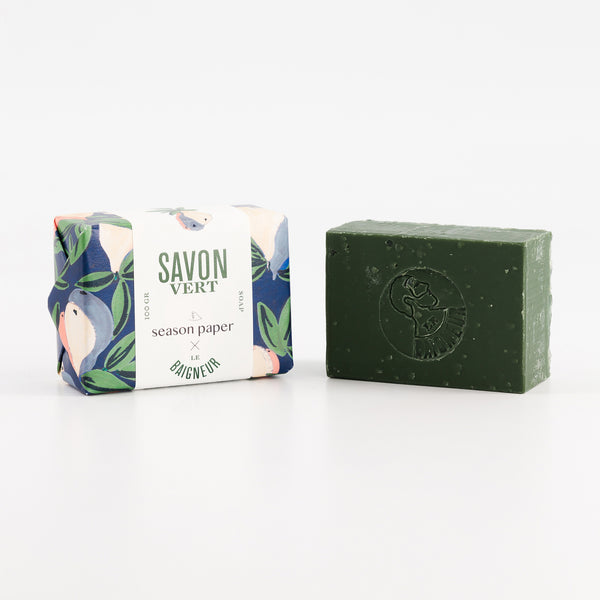 DUO SAVON BLEU + SAVON VERT