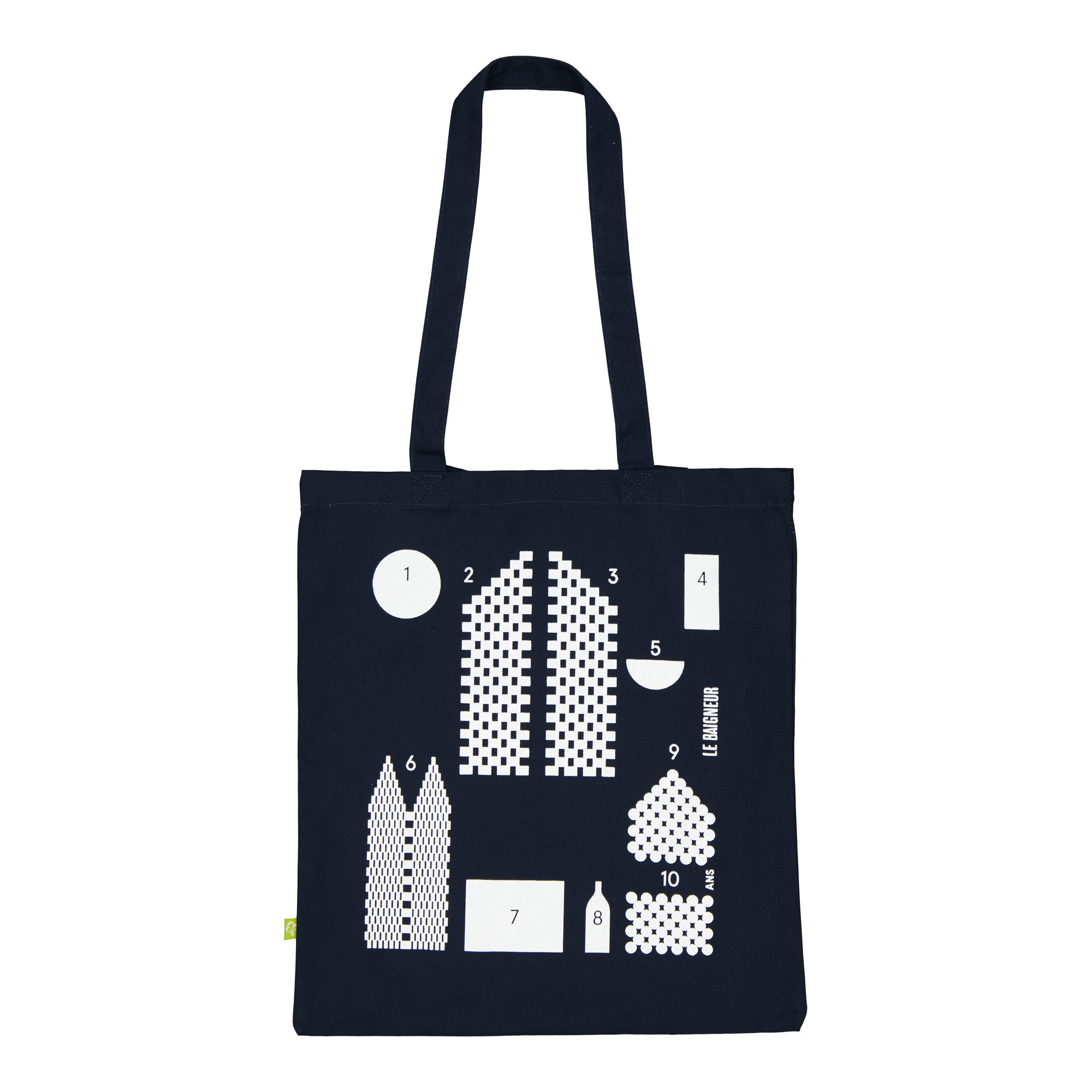 TOTEBAG BLEU N°2